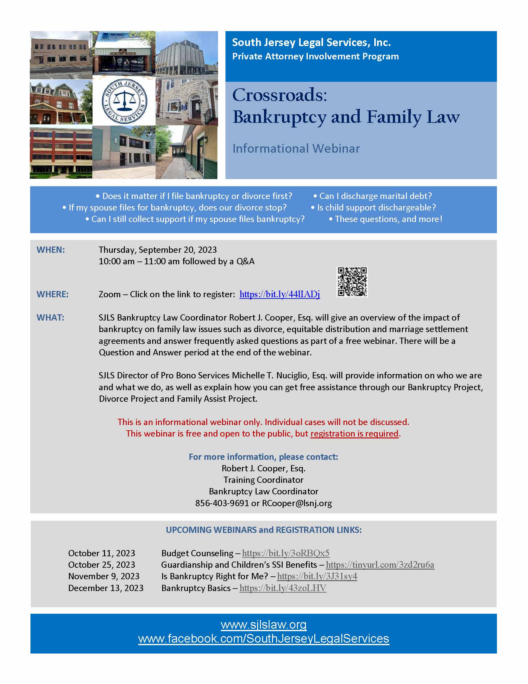 2023 Sept Crossroads Bankruptcy and Family Law